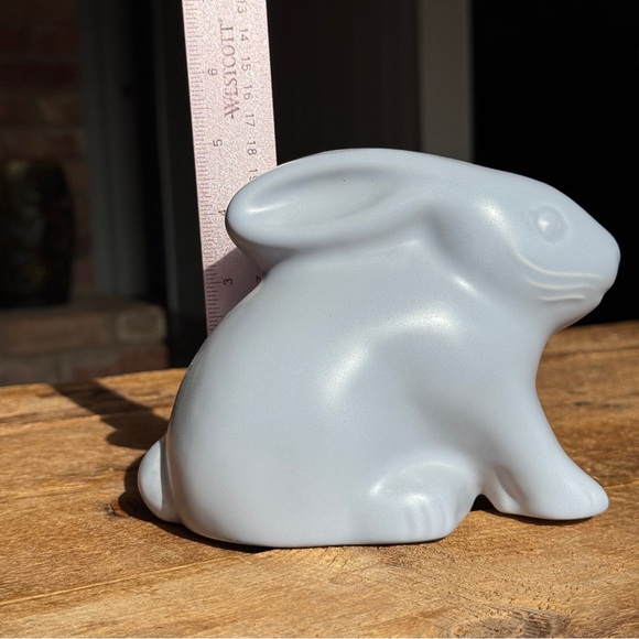 Pfaltzgraff Ceramic Bunny Coin Bank - Picture 5 of 8